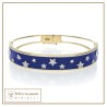 Bracciale Stella della Sera smalto blu e stelle